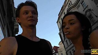 Hunt4k skinny babe Erica Black needs cash, so she becomes a slut.