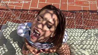 Double Penetration In My First Threesome With Swingers