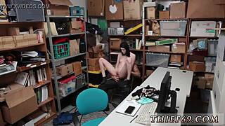 Did the police man fuck the suspect caught at the store?