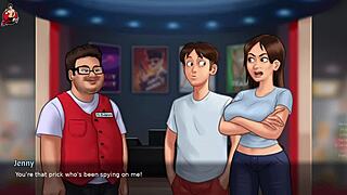 Summertime Saga Jenny's route tech update version part 5 is here.