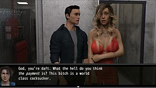 Wife gets gangbanged by strangers to pay off her husband's debts in this kimmytoons scene