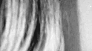 Vintage lesbians dive into hairy pussy eating action with retro vibes.