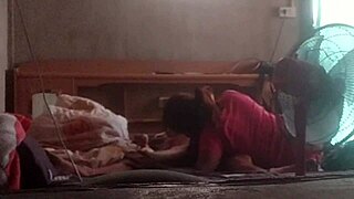 Horny Asian Girl Gets Anal Creampie