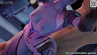 widowmaker compilation featuring various scenes with monster cocks and big asses