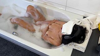 Stepmom Catches Stepson Jerking Off in Her Bathroom for Taboo Fun