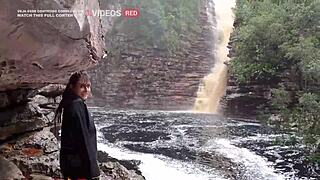 Public sex by the waterfall in Bahia - Alemaohub