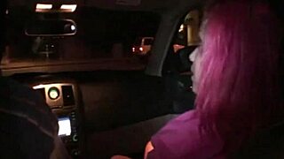 Pinkys big ass sucks big black cock on the street