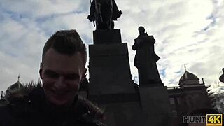 Hunt4k die vollbusige brunette jocelyne z l�sst sich ihre rasierte fotze gegen geld ficken