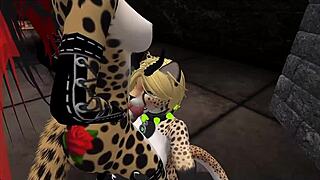 i am a demon hunter, fighting monsters in the cartoon world with furry friends