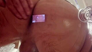 amateur handjob with huge cumshot, massive cock spraying lots of sperm 💦