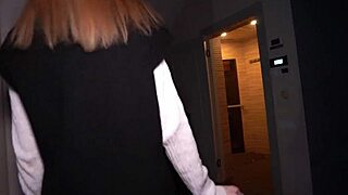 College sex party with three busty babes. They fuck and take cum in mouth!