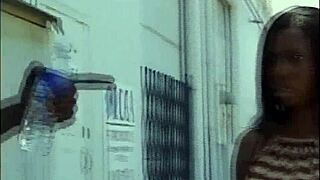 big black babe with huge tits riding hard