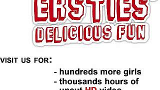 Solo Anal Plug Collection Showcases Sexy German Brunette's Toy Play