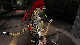 i am a demon hunter, fighting monsters in the cartoon world with furry friends