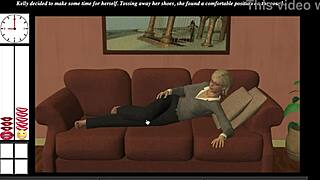 Blonde Kelly Masturbates with Toys in Solo Friend Scene