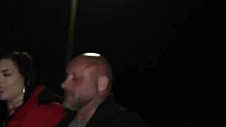 Bent Over Outdoor, This Amateur Babe Takes A Monster Cock In German-Spoken Fuck Session