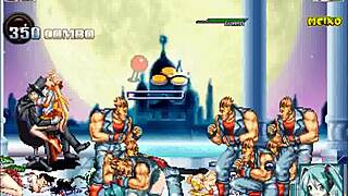 Hentai Miku gets wild in Japanese gangbang action