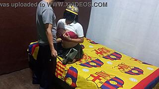 i found my stepmom recording erotic stuff, then she asked me to help with the homemade sex tape