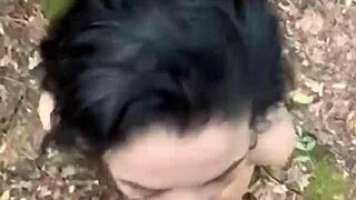 he stops her workout to feed her dick protein