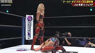 syuri battles giulia for stardom championship at dream queendom 2022