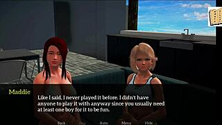 bold milf and teen with monster cock