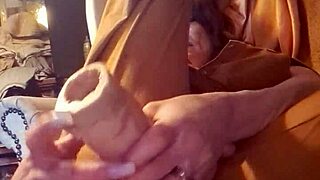 damn, this fine tranny rides a big dildo with that hot ass! 🔥