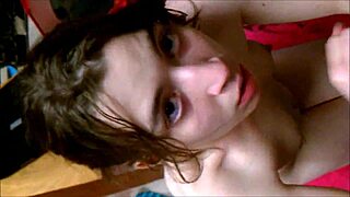 young girl gets a facial after blowjob, wanna see the cumshot?