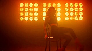 Pole Dance Strip Tease Dana Sensual Riding