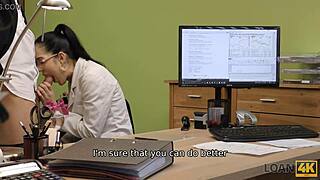 Loan4k hottie needs new musical instruments so she has a session