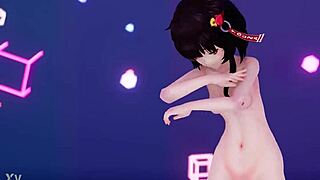 What Secrets Hide in MMD Yousa ④ From USA?