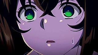 big boobed girls have sex with old men in hentai style