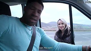 Hitch-Hiking Francys Belle 5on1 BBC ATM Balls Deep