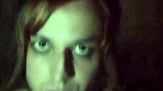 Alice the redhead shemale is craving a huge black cock in her tight ass