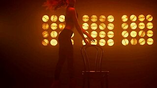 Pole Dance Strip Tease Dana Sensual Riding