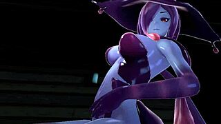 lesbian threesome turns foursome with hard cock in wet pussies. 😈