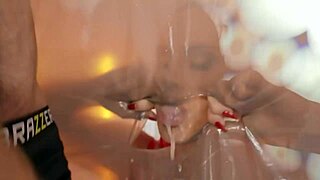 yasmina khan catches plumber jerking, can’t resist huge cock