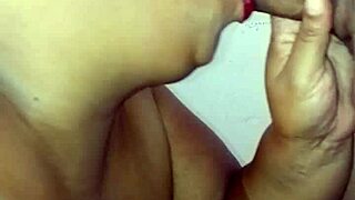 fat bbw wife gives emotional blowjob to husband in intimate moment