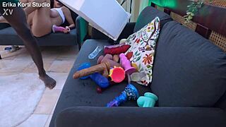 Lady Ana's anal destroyed by huge black cock fisting