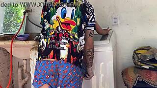 Mother-In-Law Offers Ass Outdoors