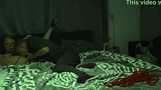 Blonde teen gets tied up and fucked hard intensely