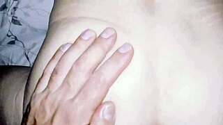 this milf wife in white stockings getting anal fucked by her husband