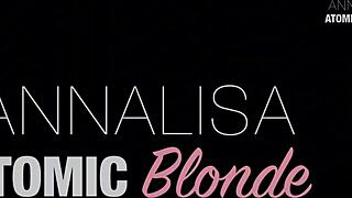 I watched that blonde slut get fucked in the lap dance club after her show