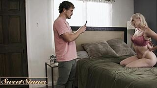 Stepsiblings Kay Lovely and Robby Apples have fun sex and sell it online.