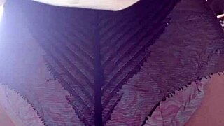 elza kom teases in nylon tights for fetish fans