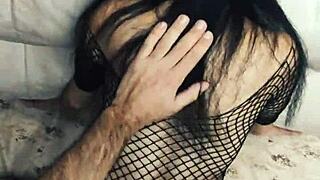 Milf wife fucks husbands friend 😏