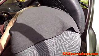 i'm spying on this amateur pawnee getting her pussy drilled on the desk