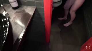 I'm So Impatient I Fucked Him Right in the Club Bathroom After Dancing Close Up