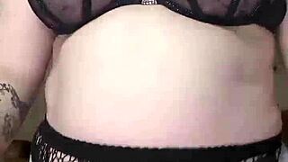 Chubby Slut Strips Clothes Off to Squirt Hard for You.