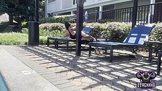 stacxxxs: hawaiian angel's pool day fun