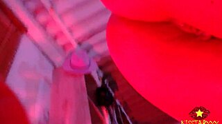 I make her big natural tits bounce so good!